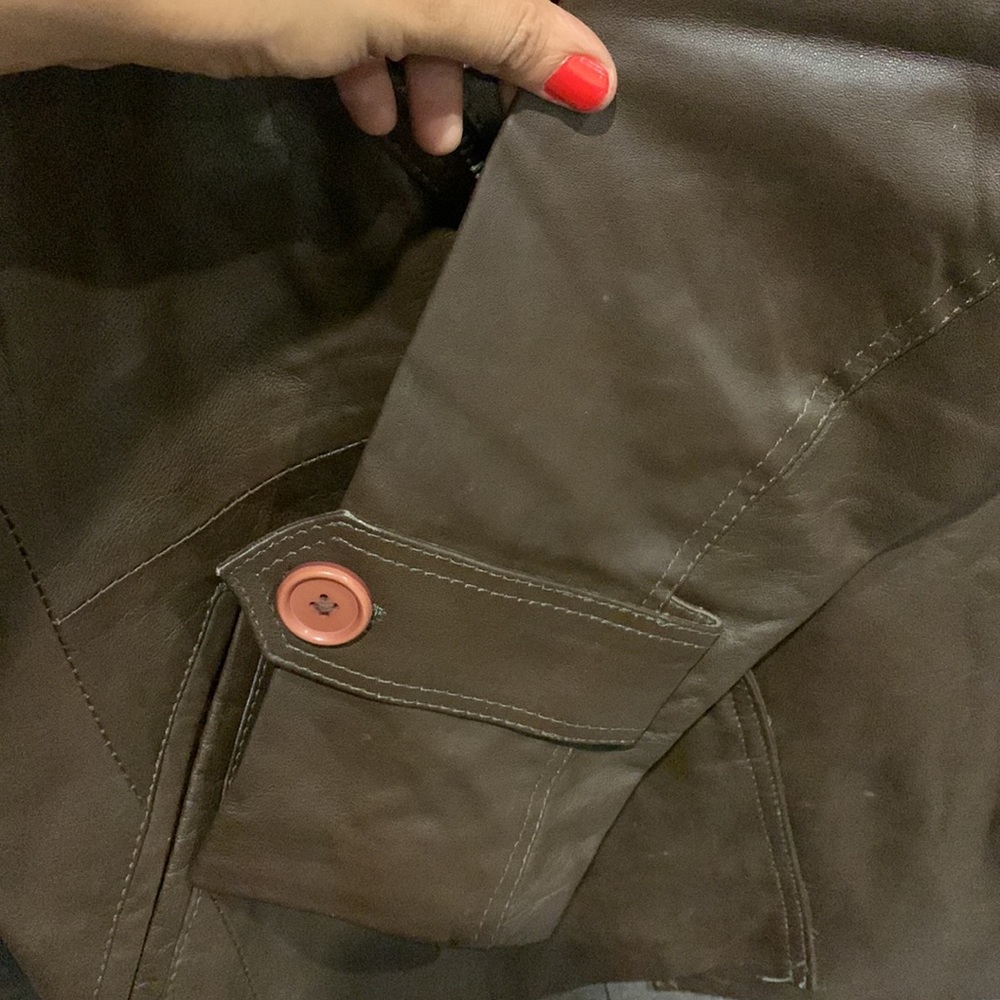 Leather Jacket Men’s size M - Picture 8 of 9